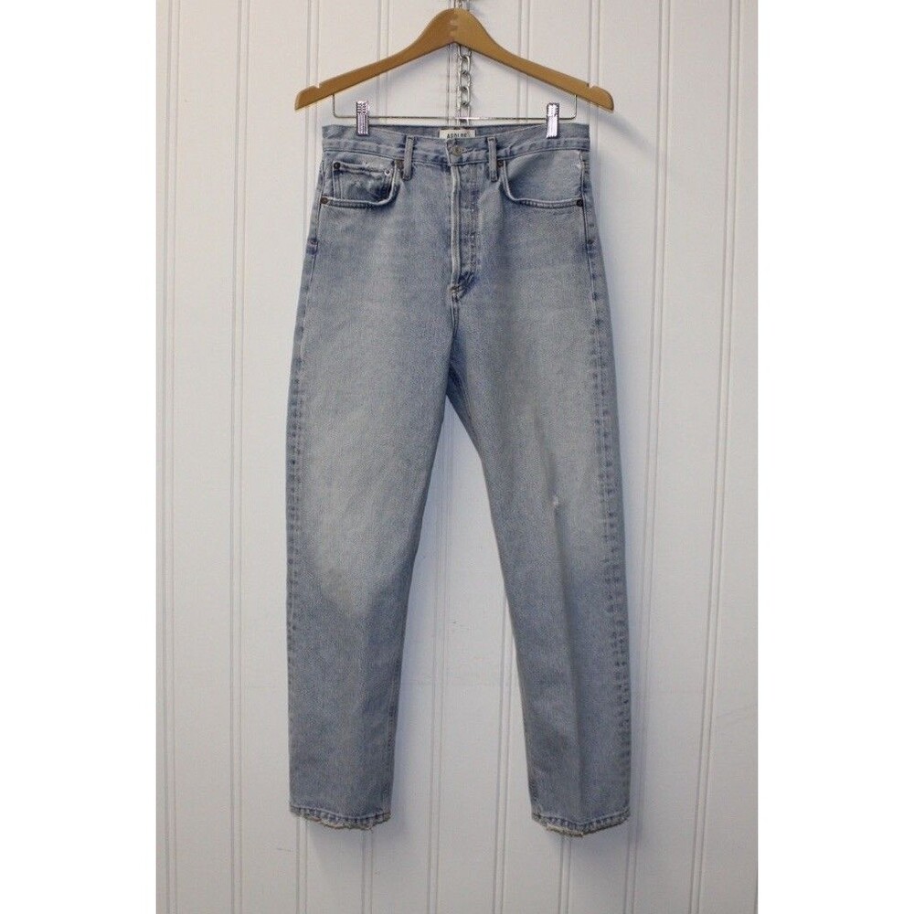 Classic Straight Leg Women's Jeans in Light Blue